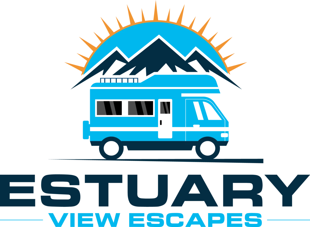 Estuary View Escapes campsite at Millom Pier, Cumbria — a live client site running the Campsite Booking System