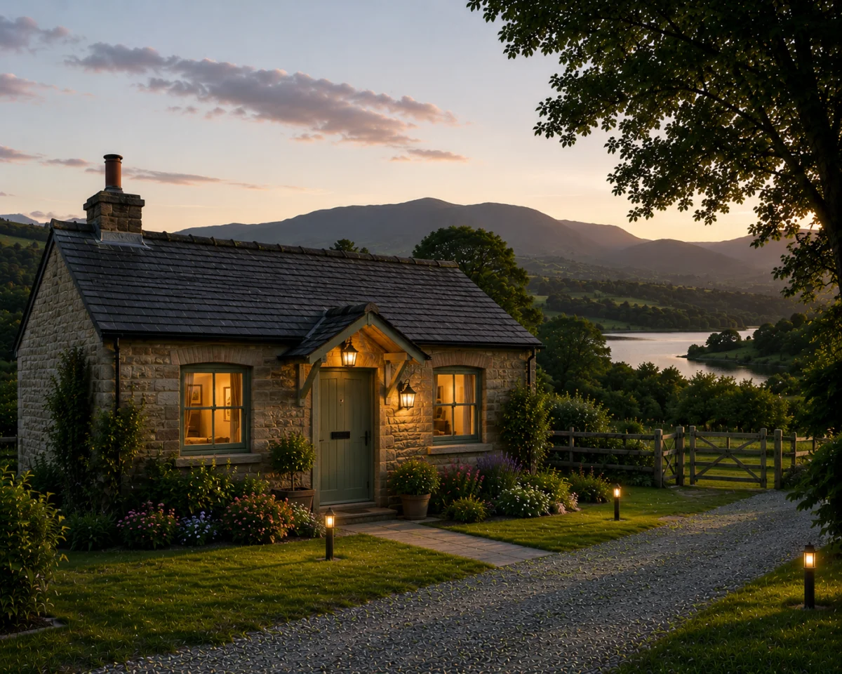 Holiday cottage at the campsite