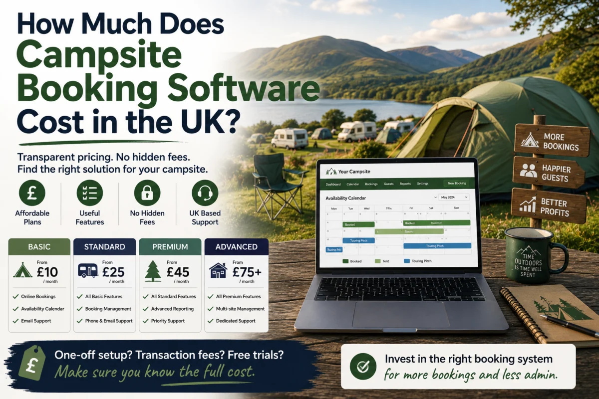 How Much Does Campsite Booking Software Cost in the UK?