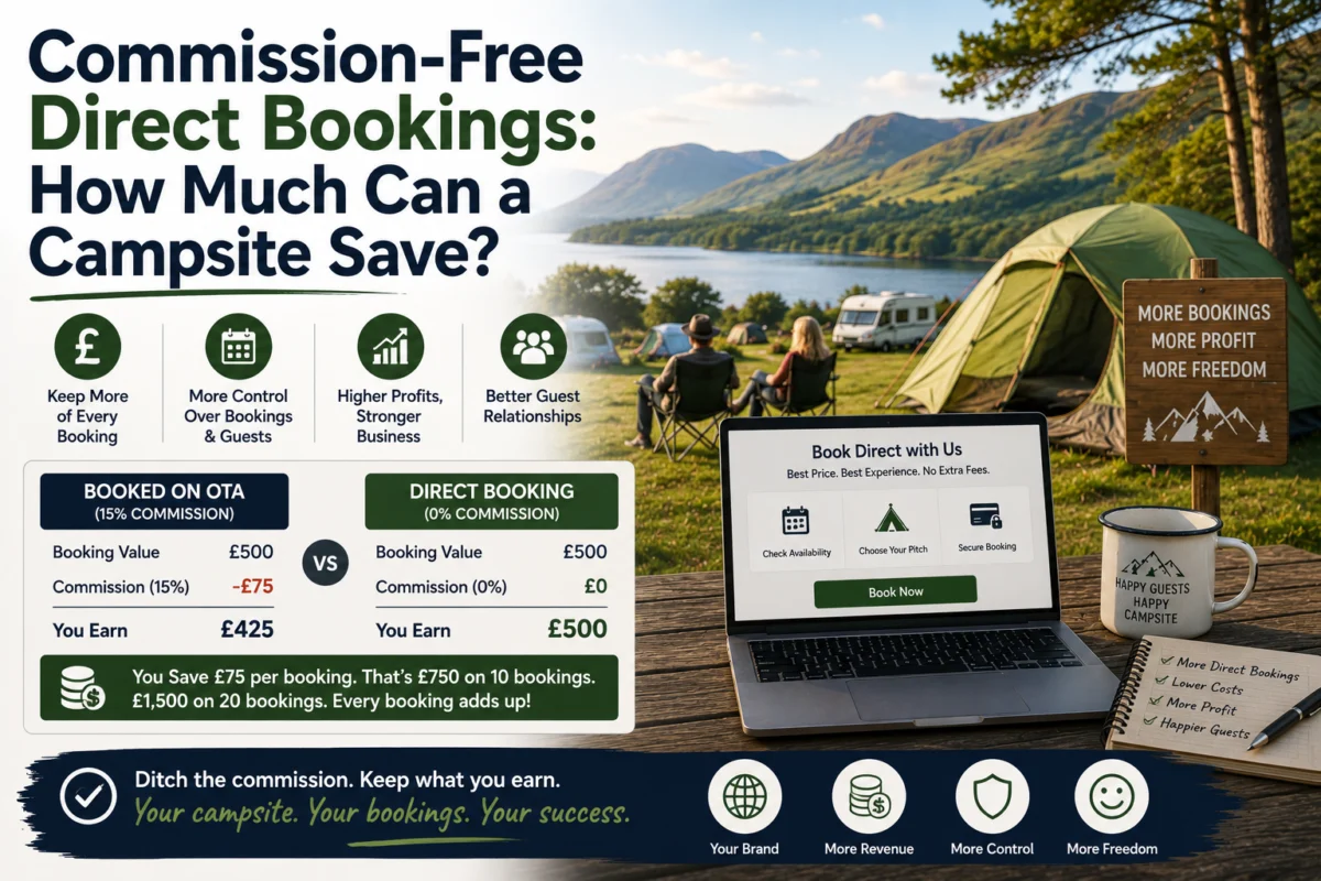 Commission-Free Direct Bookings: How Much Can a Campsite Save?