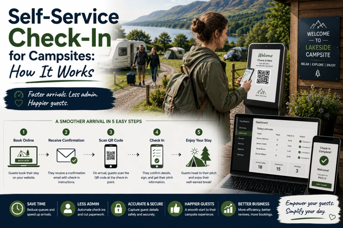 Self-Service Check-In for Campsites: How It Works