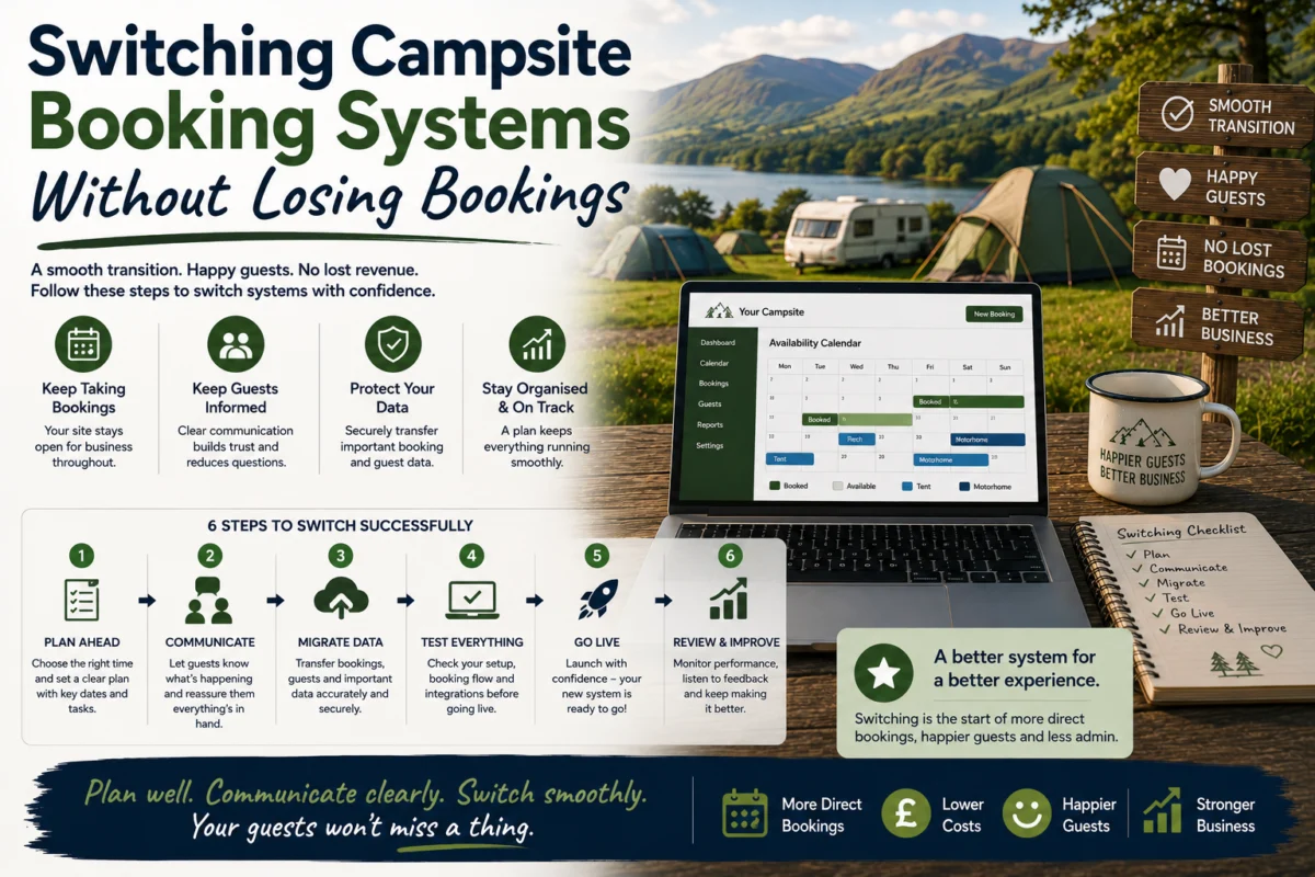 Switching Campsite Booking Systems Without Losing Bookings